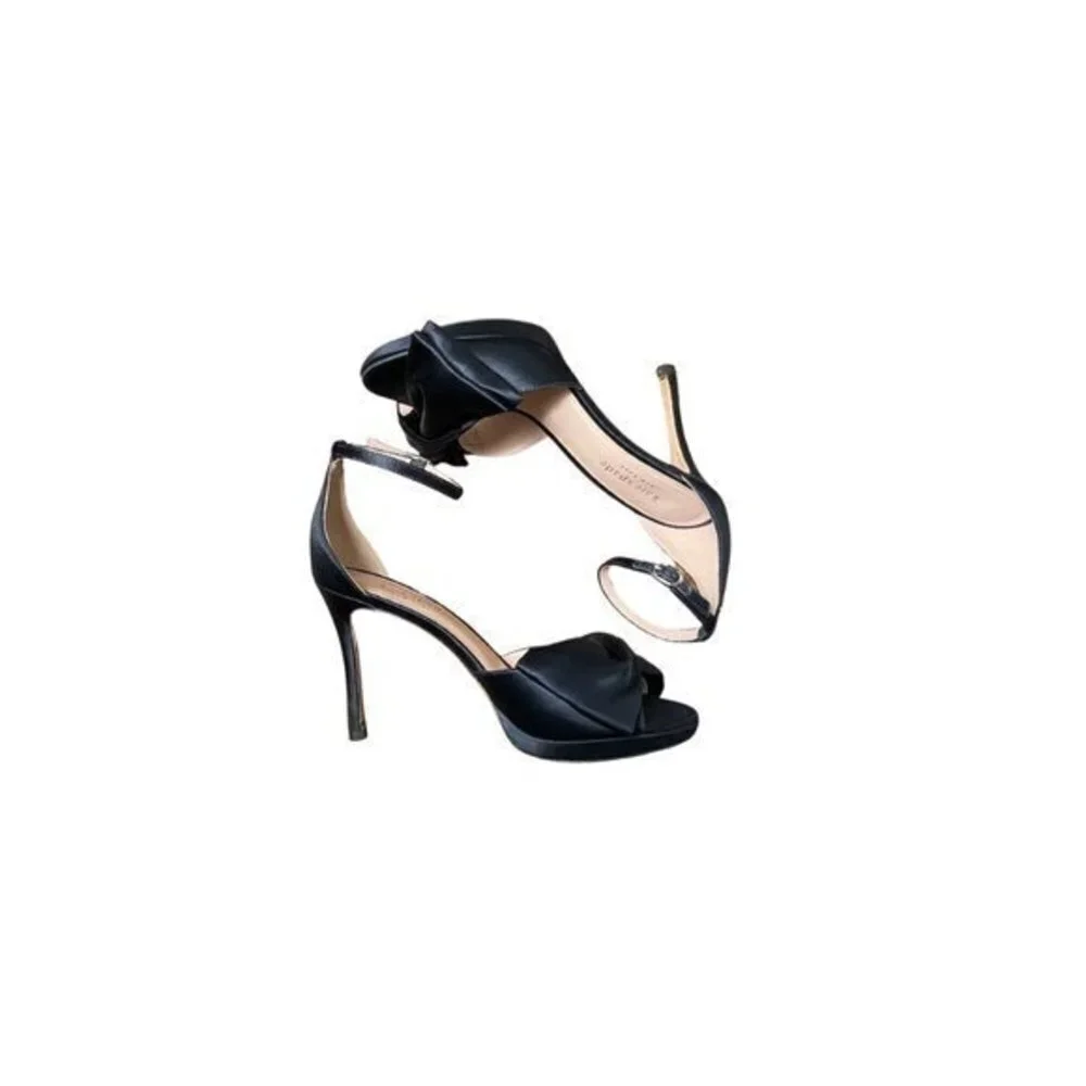 Kate Spade Bridal Bow Shoe in Blazer Blue - Size 6.5